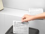 HP Pro Shredder 24CC Aktenvernichter mit Partikelschnitt