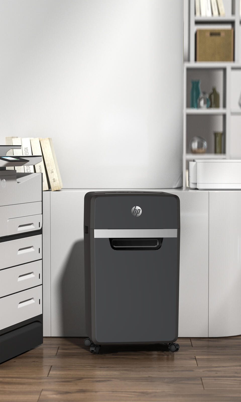 HP Pro Shredder 24CC Aktenvernichter mit Partikelschnitt