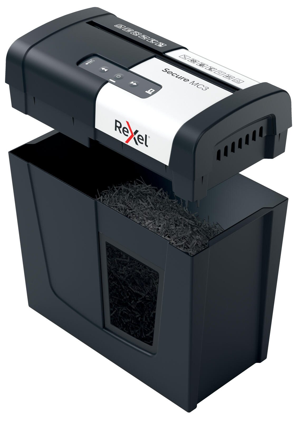 Rexel Secure MC3 Aktenvernichter mit Partikelschnitt
