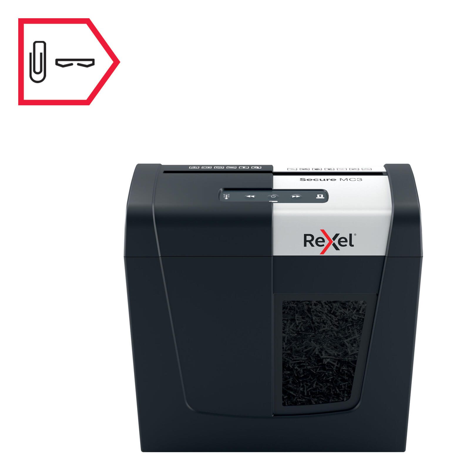 Rexel Secure MC3 Aktenvernichter mit Partikelschnitt