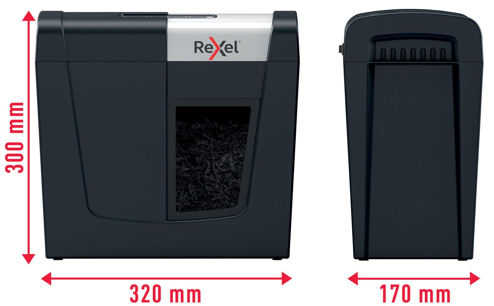 Rexel Secure MC3 Aktenvernichter mit Partikelschnitt
