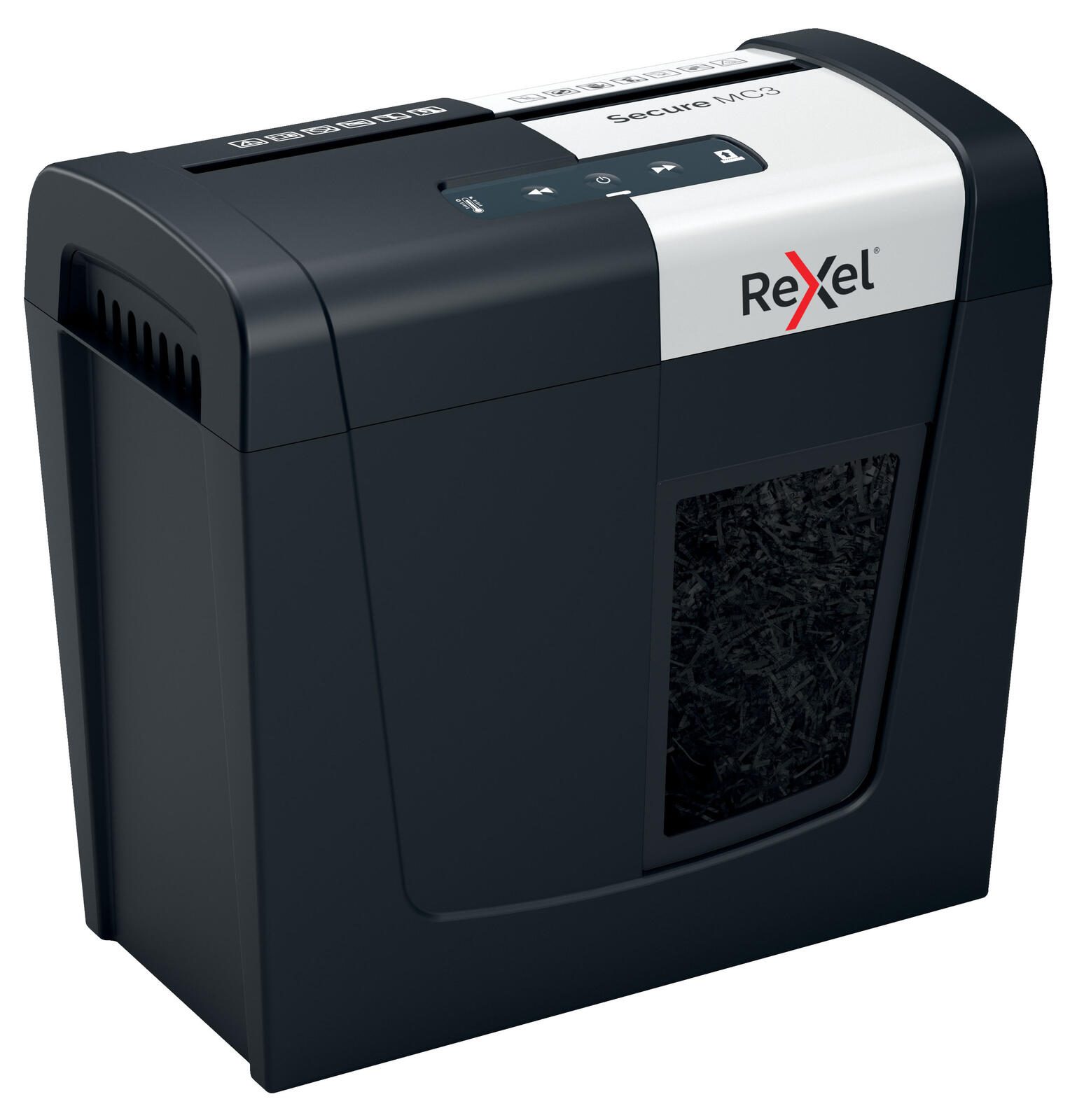Rexel Secure MC3 Aktenvernichter mit Partikelschnitt