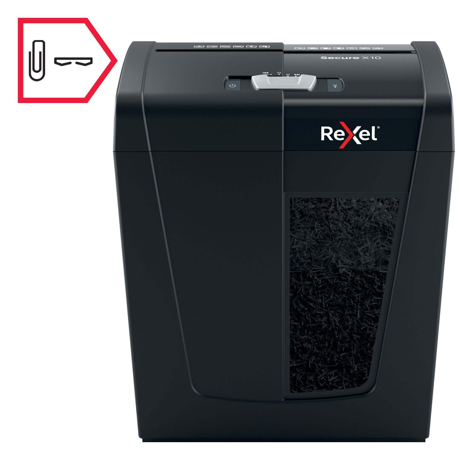 Rexel Secure X10 Aktenvernichter mit Partikelschnitt