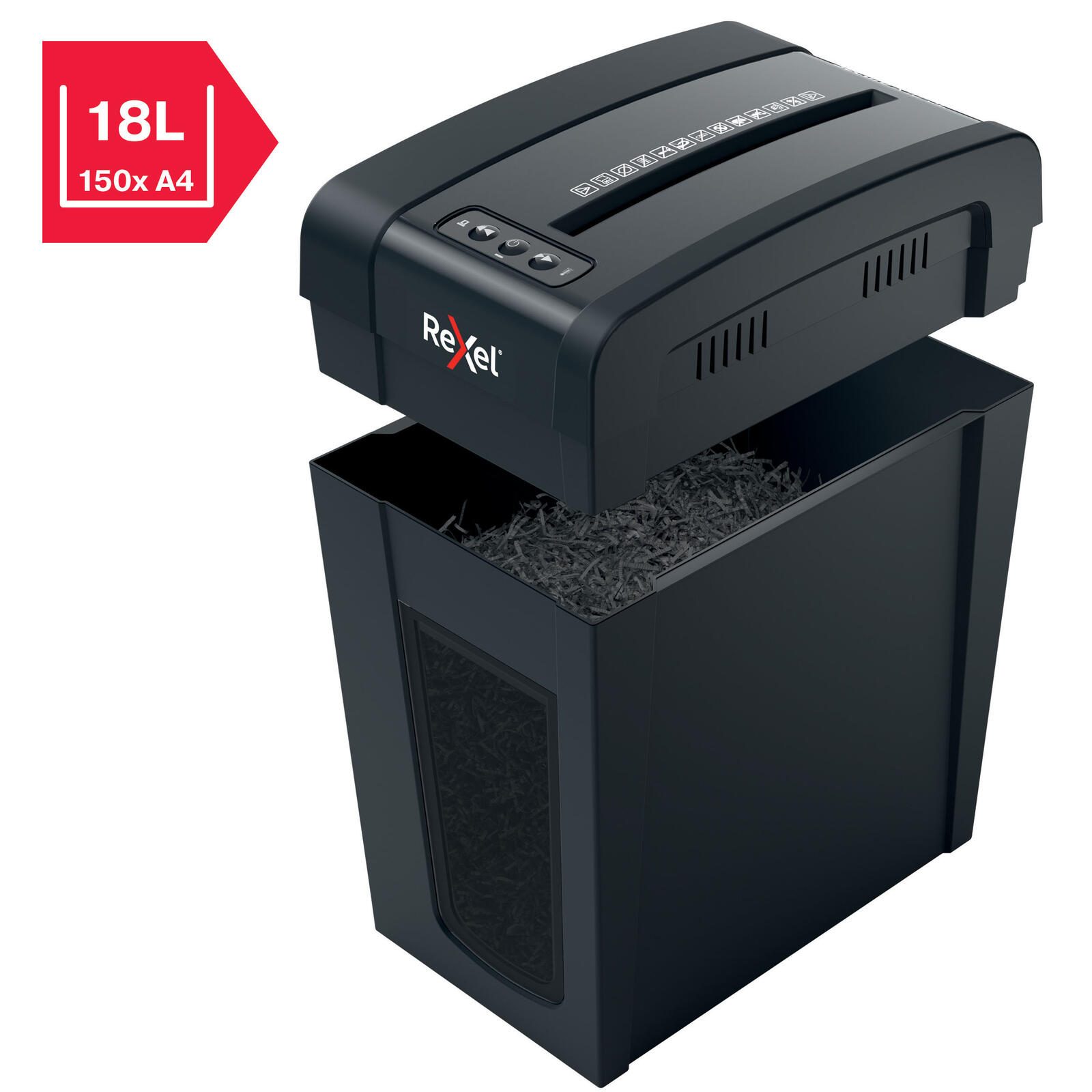 Rexel Secure X10-SL Aktenvernichter mit Partikelschnitt