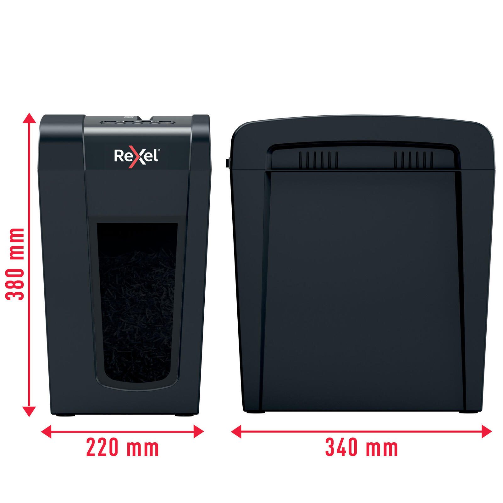 Rexel Secure X10-SL Aktenvernichter mit Partikelschnitt