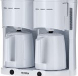 SEVERIN KA 9314 Doppel-Kaffeemaschine 2x 1.000 W weiß