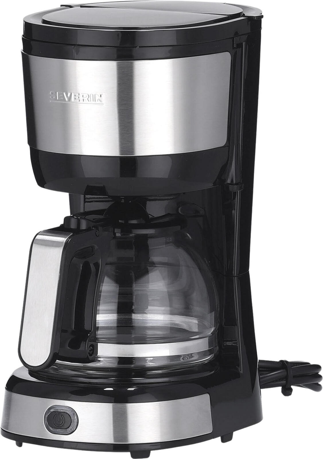 SEVERIN KA4808 Kaffeemaschine silber/schwarz