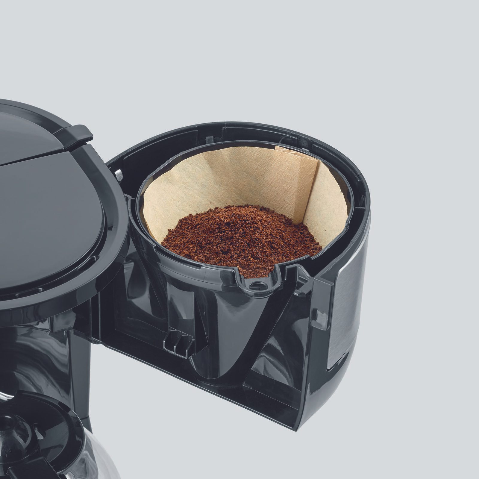 SEVERIN KA4808 Kaffeemaschine silber/schwarz