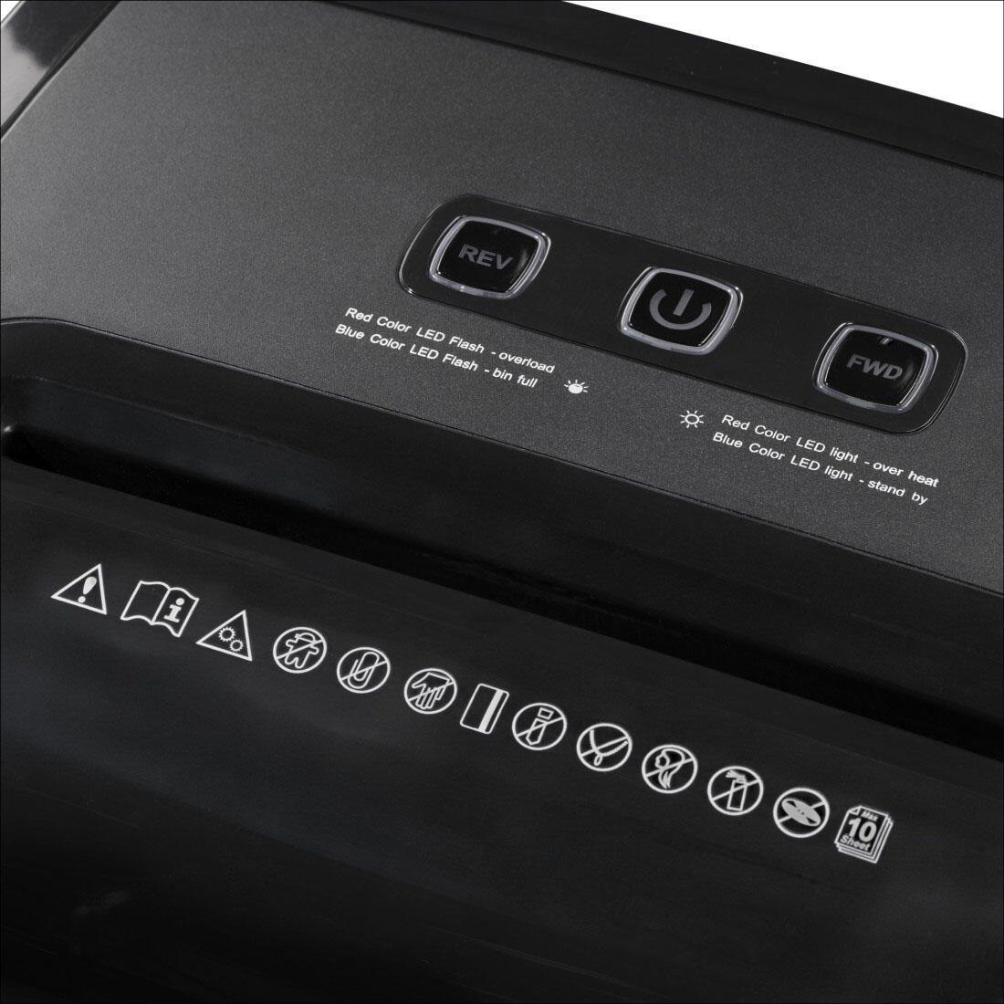 Hama Premium M10+ Aktenvernichter mit Partikelschnitt