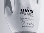 uvex Arbeitshandschuhe phynomic FOAM 9 weiß, grau