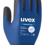 uvex Arbeitshandschuhe phynomic WET 9 blau, anthrazit