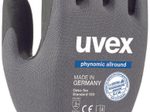 uvex Arbeitshandschuhe phynomic allround 8 grau, schwarz