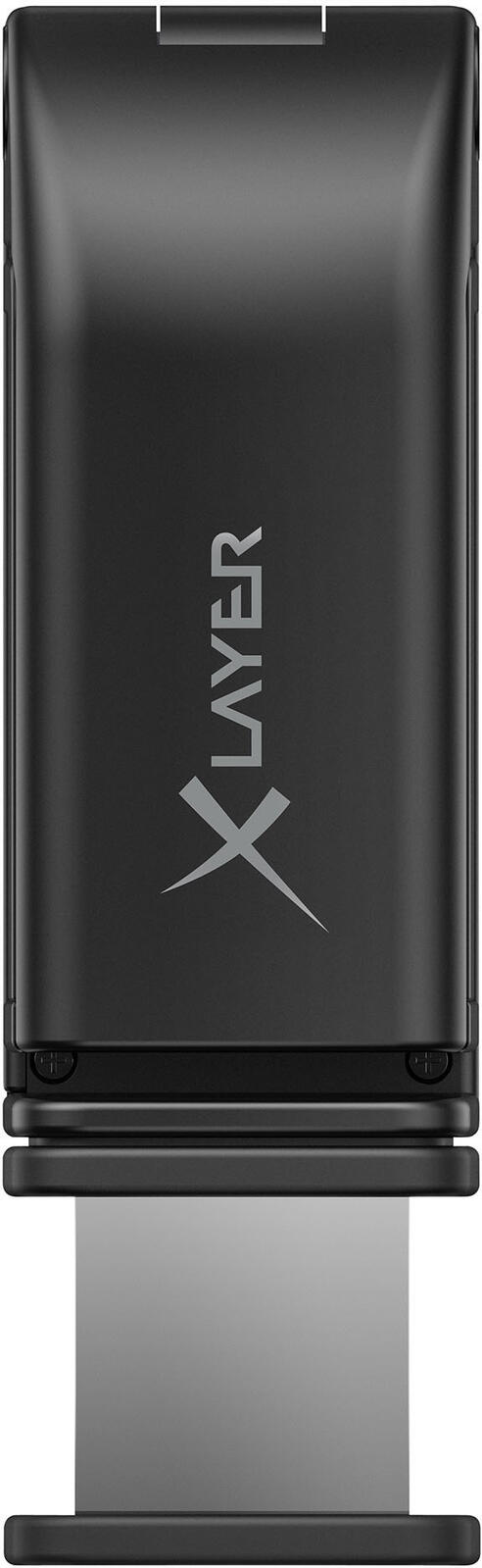 XLAYER Smartphone-Halter Travel Buddy schwarz