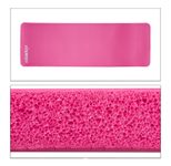 relaxdays Yogamatte pink 60,0 x 180,0 x 1,0