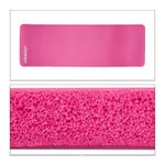 relaxdays Yogamatte pink 60,0 x 180,0 x 1,0