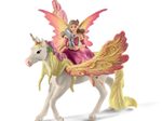 Schleich® Spielfiguren-Set Bayala Feya mit Pegasus-Einhorn 70568