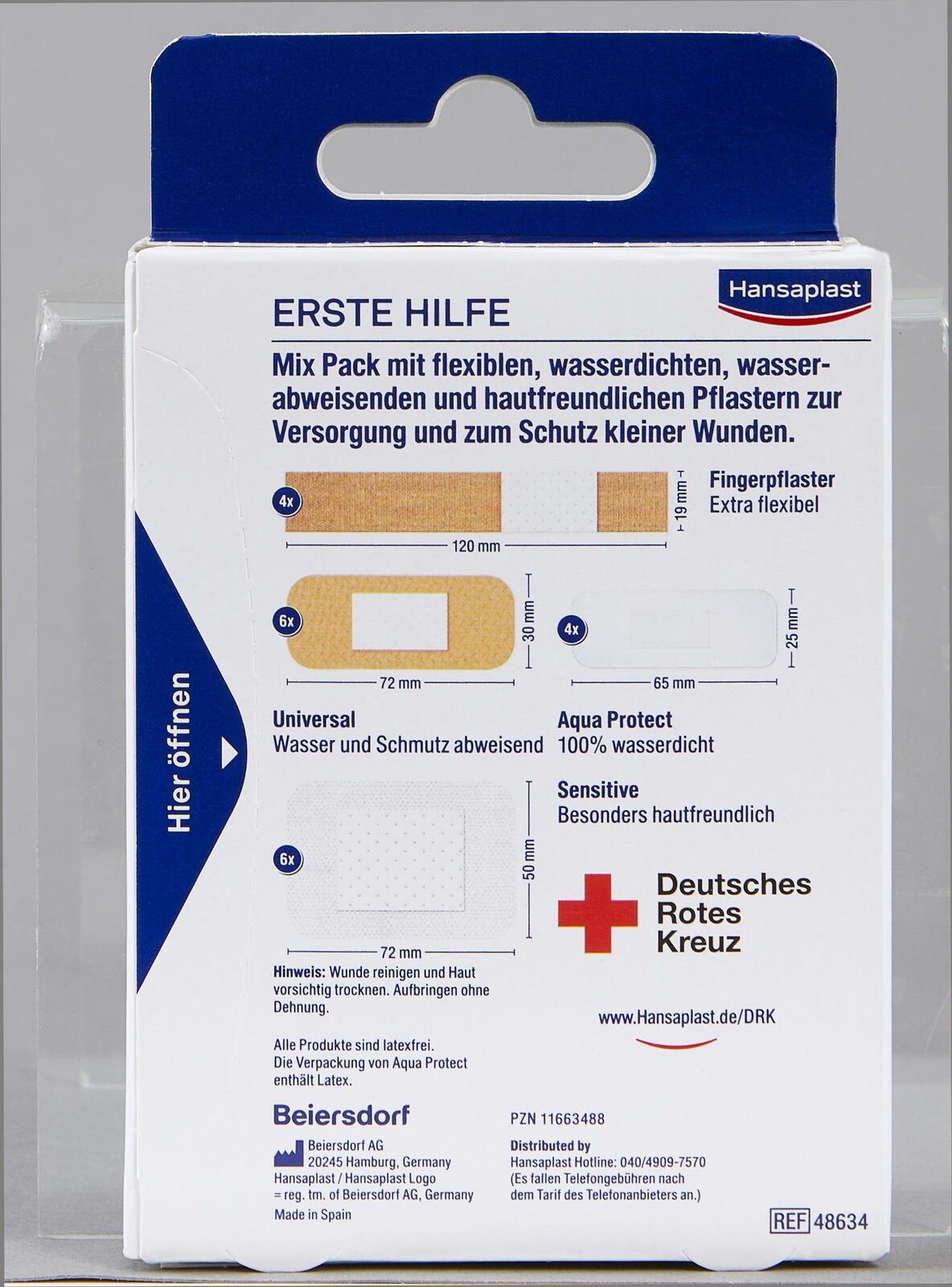 Hansaplast Pflaster beige