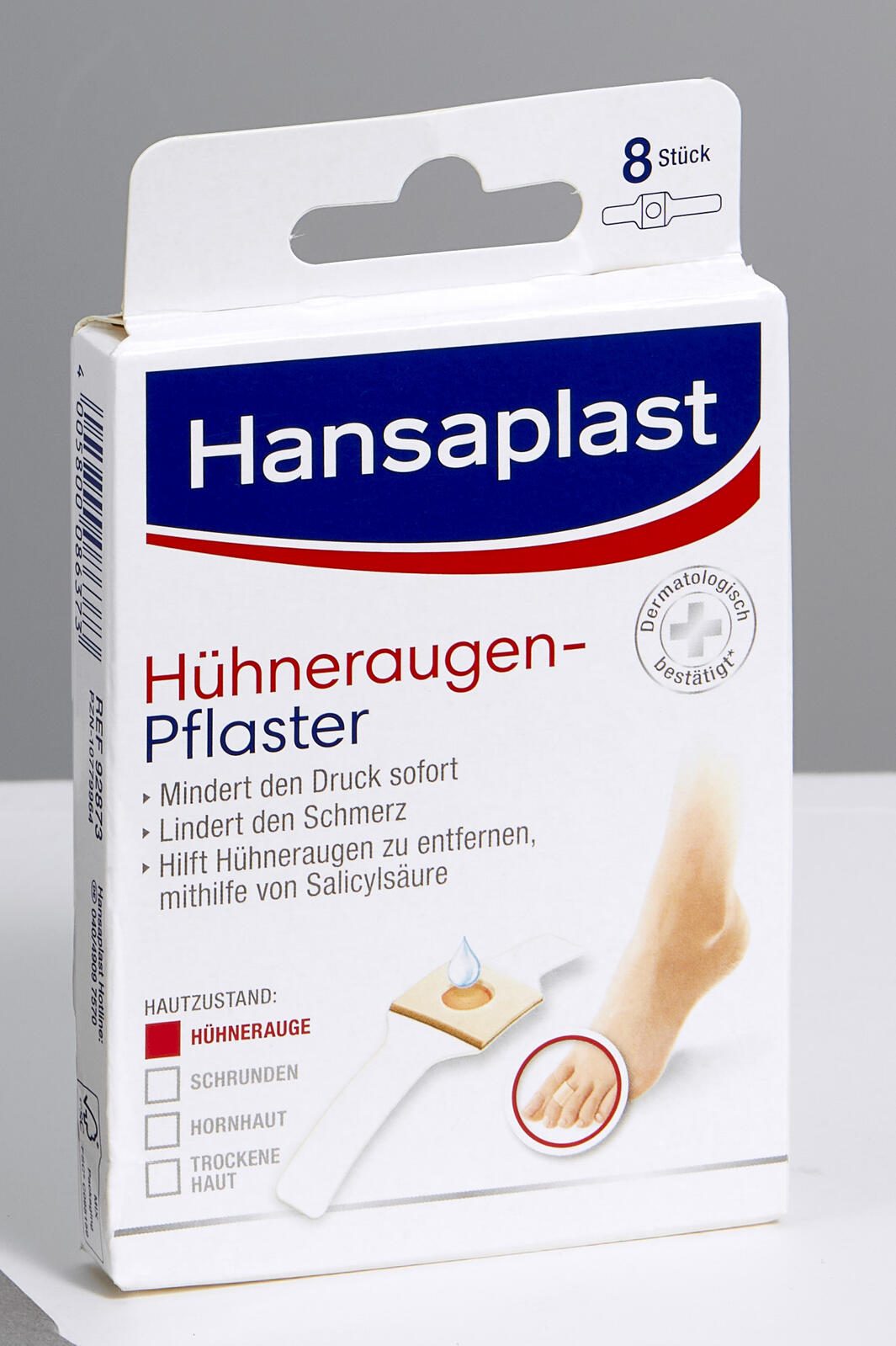Hansaplast Hühneraugen-Pflaster beige, weiß