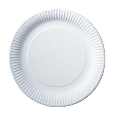 PAPSTAR Pappteller 23 cm weiß