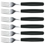 VICTORINOX Gabeln Tafelgabeln schwarz, silber