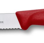 VICTORINOX Gemüsemesser Swiss Classic silber, rot