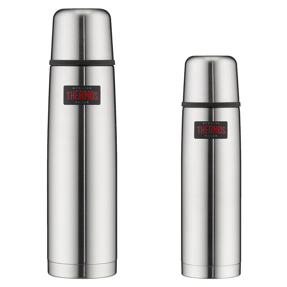 THERMOS® Isolierflasche Light & Compact 0,75 l  silber