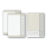 Dyckhoff Geschirrtücher Home & Kitchen 50,0 x 70,0 cm taupe