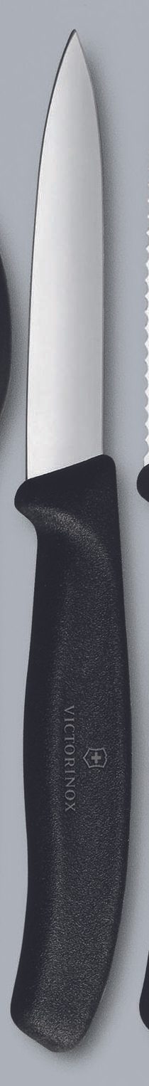 VICTORINOX Gemüsemesser Swiss Classic silber, schwarz