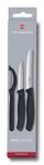 VICTORINOX Gemüsemesser Swiss Classic silber, schwarz