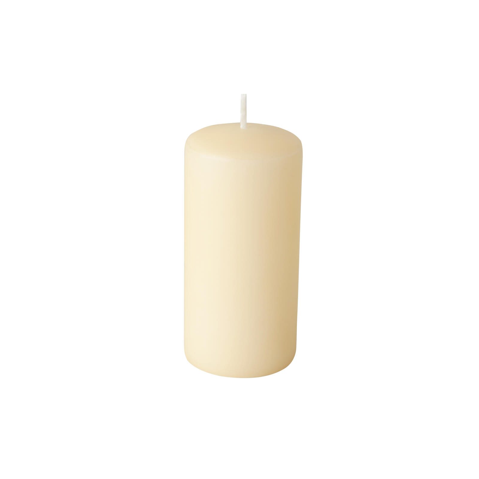 PAPSTAR Stumpenkerzen 10 cm creme