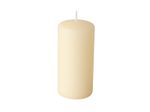 PAPSTAR Stumpenkerzen 10 cm creme