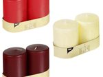 PAPSTAR Kerzen 10 cm elfenbein