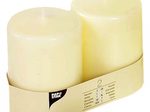 PAPSTAR Kerzen 10 cm elfenbein