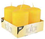 PAPSTAR Kerzen 8 cm gelb