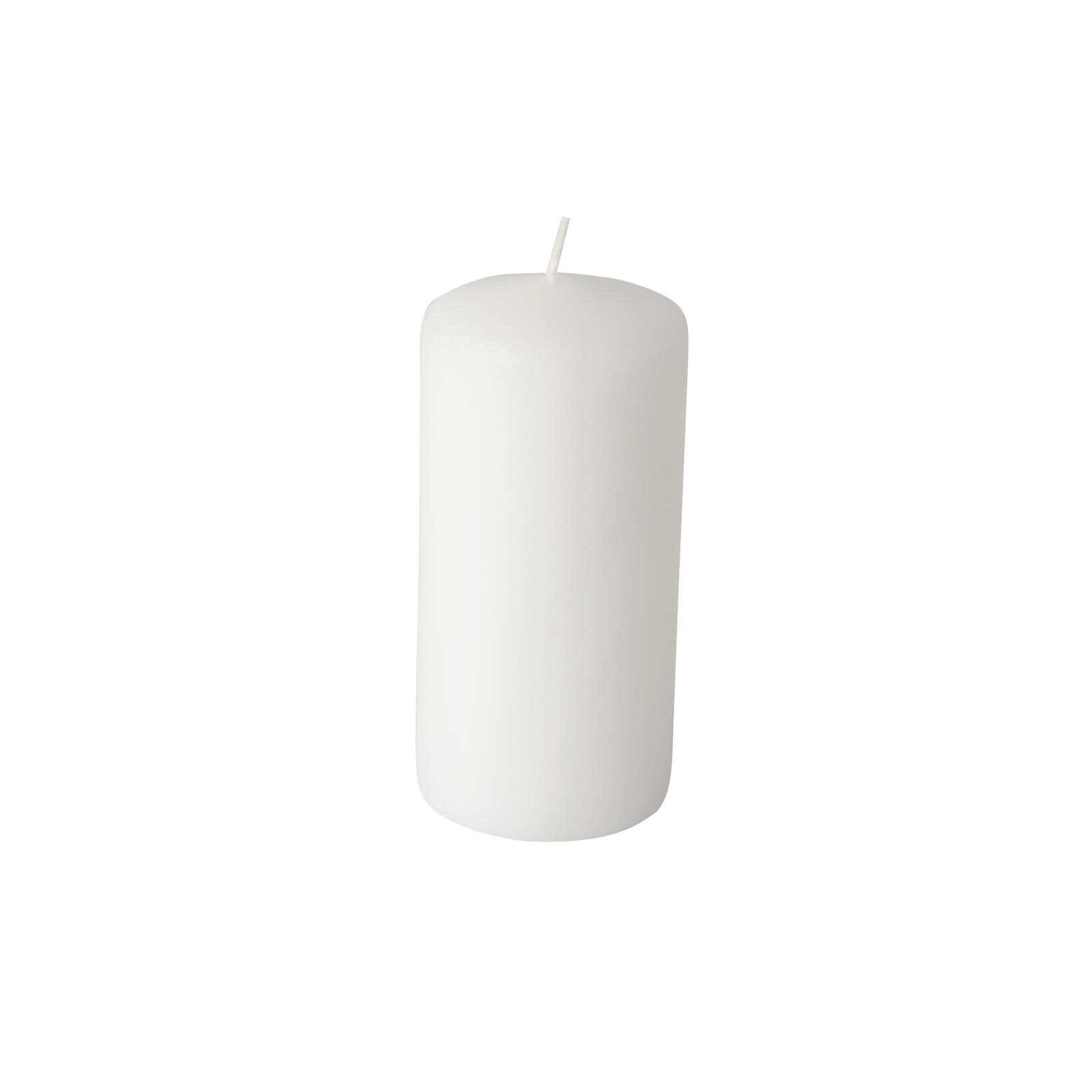 PAPSTAR Stumpenkerzen 10 cm weiß