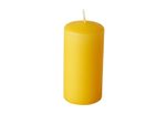 PAPSTAR Stumpenkerzen 10 cm goldgelb