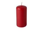 PAPSTAR Stumpenkerzen 10 cm rot