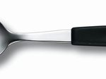 VICTORINOX Kaffeelöffel silber, schwarz Molybdänstahl