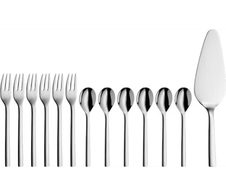 WMF Kuchenbesteck-Set Nuova silber