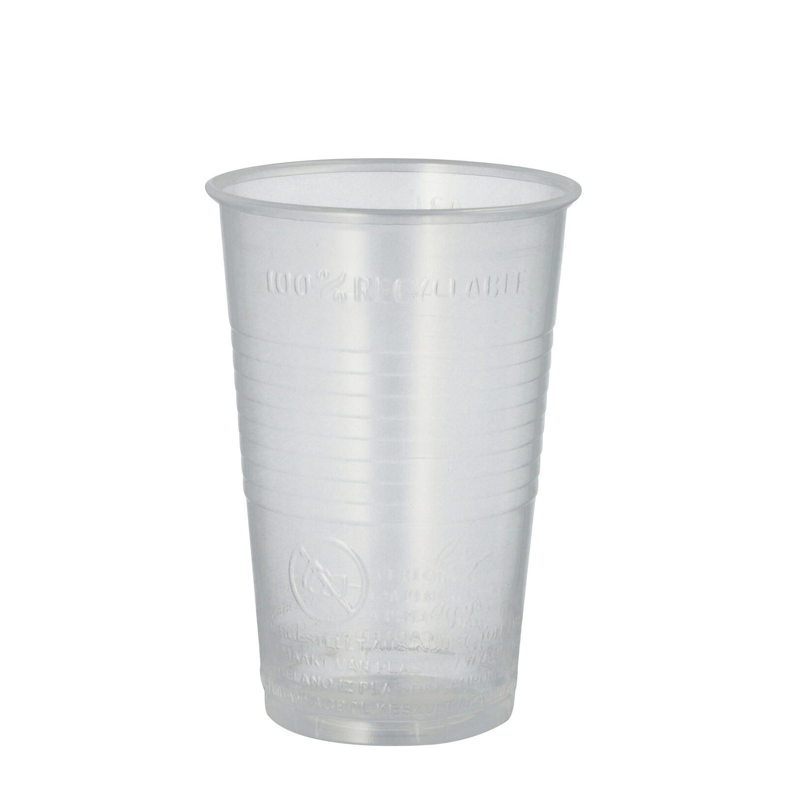 STARPAK Einweg-Trinkbecher 7.8 cm 0,3 l transparent