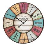 TFA® Wanduhr Vintage 60.3021 braun