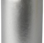 PAPSTAR Kerze 13 cm silber