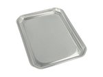 PAPSTAR Einweg-Servierplatten silber