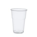 PAPSTAR pure Einweg-Trinkbecher 9.5 cm 0,4 l glasklar