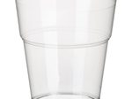 PAPSTAR pure Einweg-Trinkbecher 9.5 cm 0,3 l glasklar