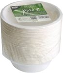 PAPSTAR pure Zuckerrohr-Schalen 15.5 cm weiß