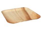 PAPSTAR pure Palmblatt-Teller natur