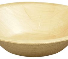 PAPSTAR pure Palmblatt-Schalen 13 cm 200,0 ml braun