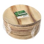 PAPSTAR pure Palmblatt-Teller 23 cm natur