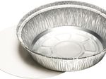 STARPAK Aluschalen mit Deckel 23 cm 1000 ml silber